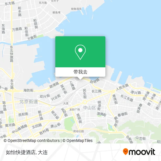 如怡快捷酒店地图