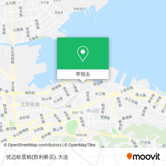 优迈欧蛋糕(胜利桥店)地图