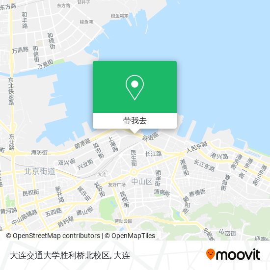 大连交通大学胜利桥北校区地图