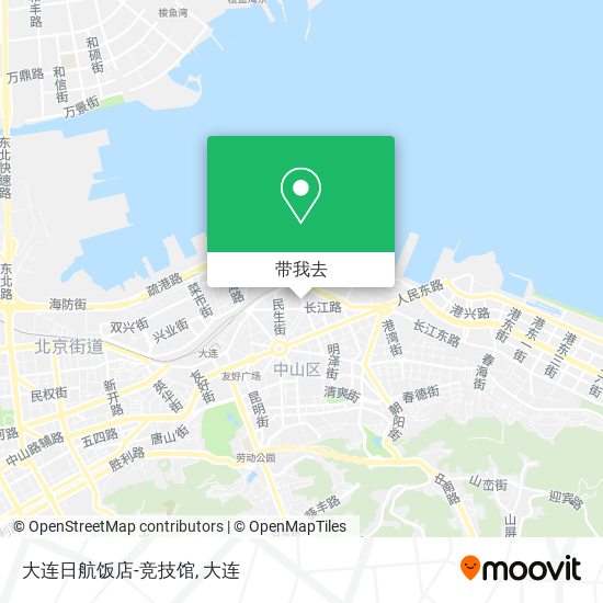 大连日航饭店-竞技馆地图