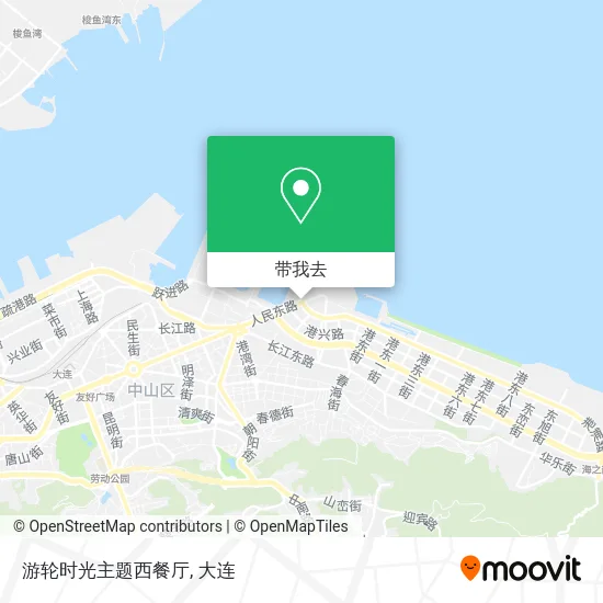 游轮时光主题西餐厅地图