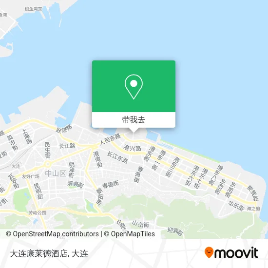 大连康莱德酒店地图