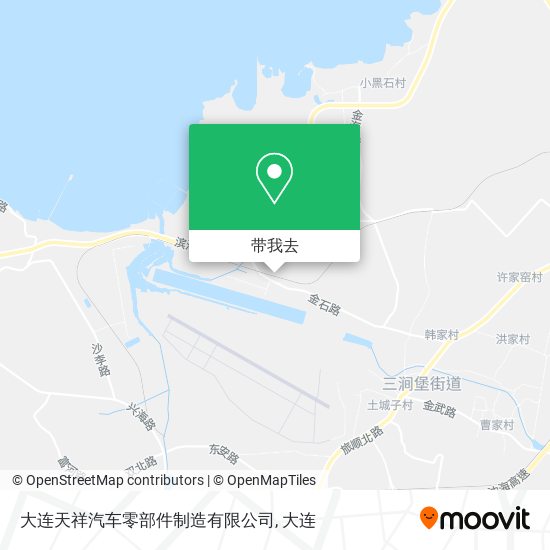 大连天祥汽车零部件制造有限公司地图