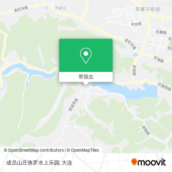 成员山庄侏罗水上乐园地图