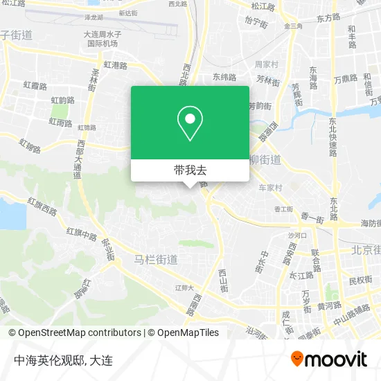 中海英伦观邸地图