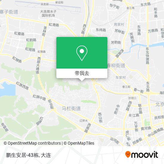 鹏生安居-43栋地图