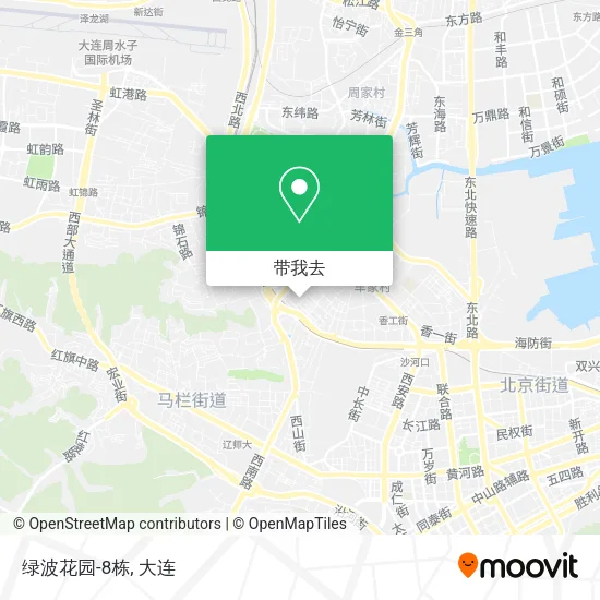 绿波花园-8栋地图