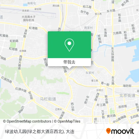 绿波幼儿园(绿之都大酒店西北)地图