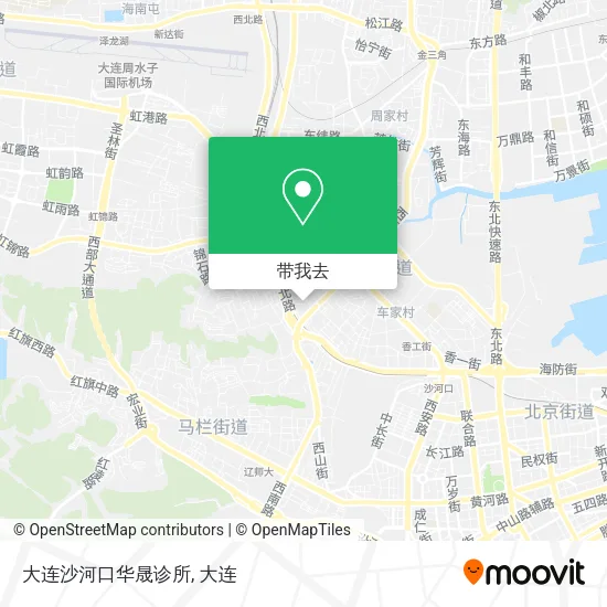 大连沙河口华晟诊所地图