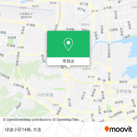 绿波小区16栋地图
