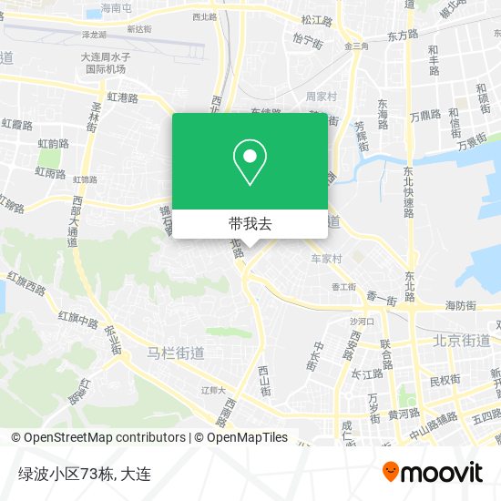 绿波小区73栋地图