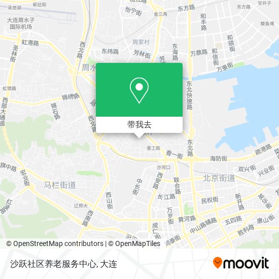 沙跃社区养老服务中心地图