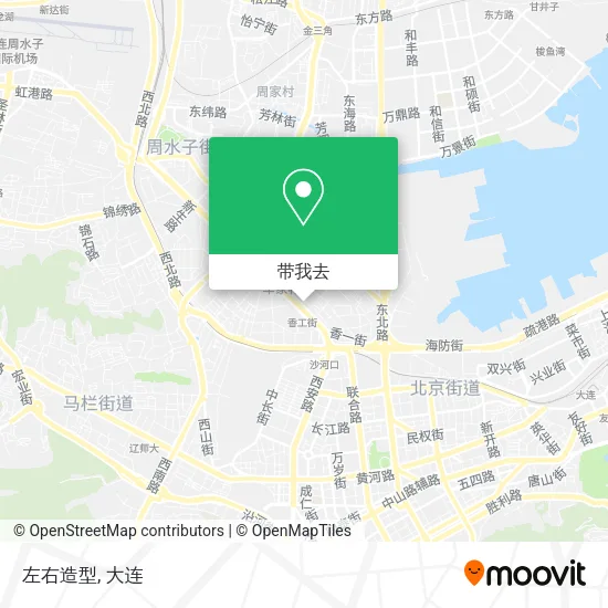 左右造型地图