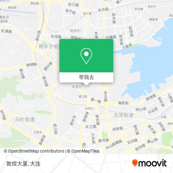 敦煌大厦地图