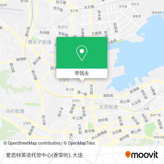 爱思特英语托管中心(香荣街)地图