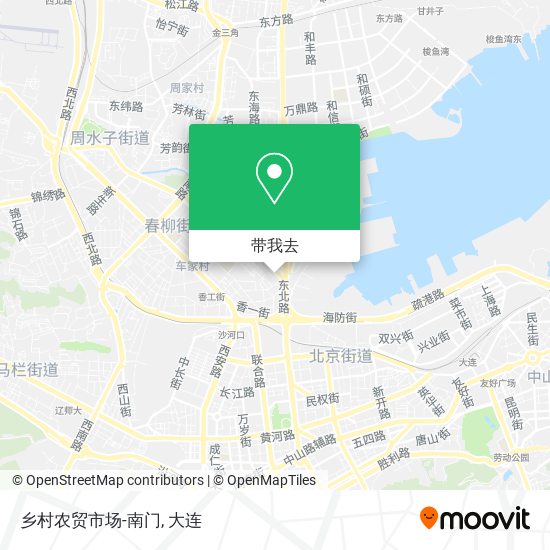 乡村农贸市场-南门地图