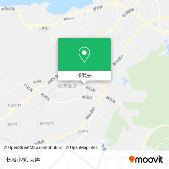 长城小镇地图