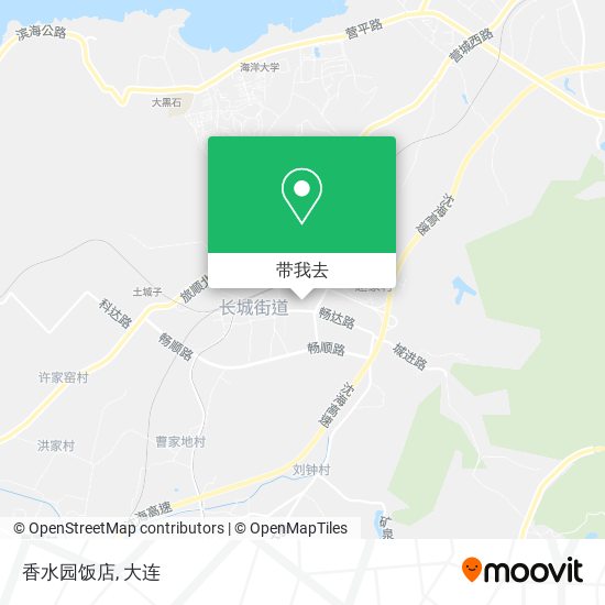 香水园饭店地图