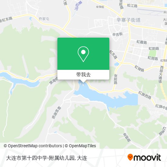 大连市第十四中学-附属幼儿园地图