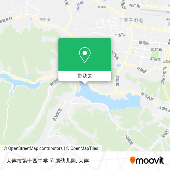 大连市第十四中学-附属幼儿园地图