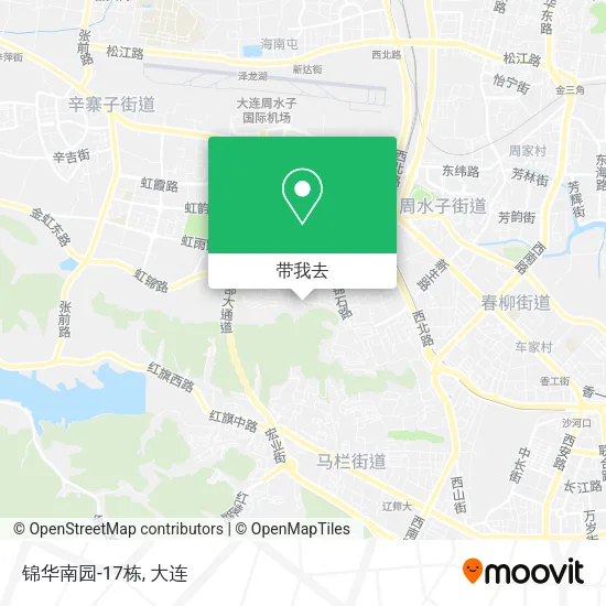 锦华南园-17栋地图