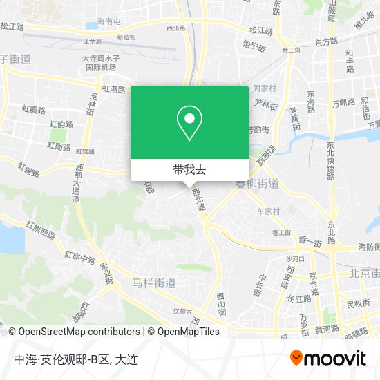 中海·英伦观邸-B区地图