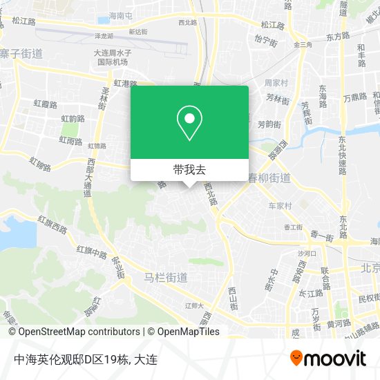 中海英伦观邸D区19栋地图