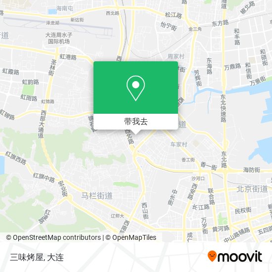 三味烤屋地图