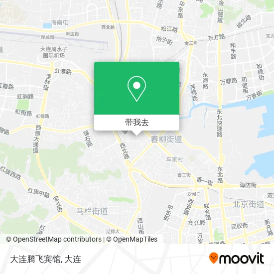 大连腾飞宾馆地图