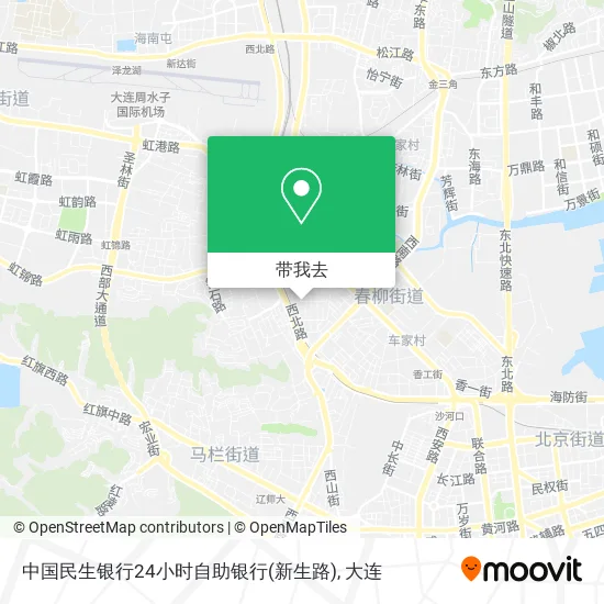中国民生银行24小时自助银行(新生路)地图