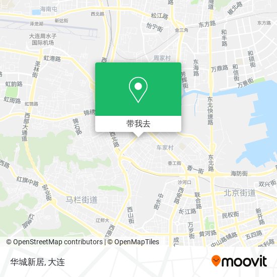 华城新居地图