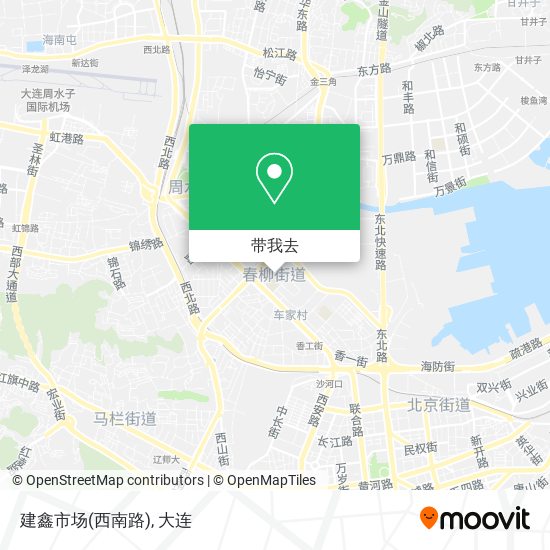 建鑫市场(西南路)地图