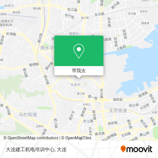 大连建工机电培训中心地图