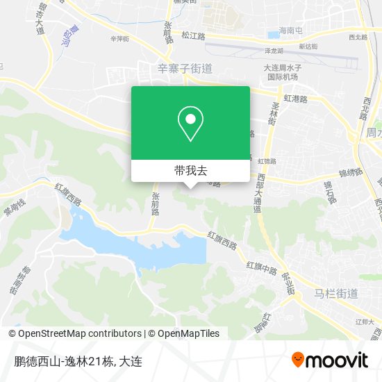 鹏德西山-逸林21栋地图