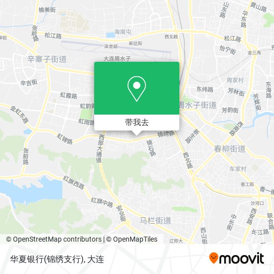华夏银行(锦绣支行)地图