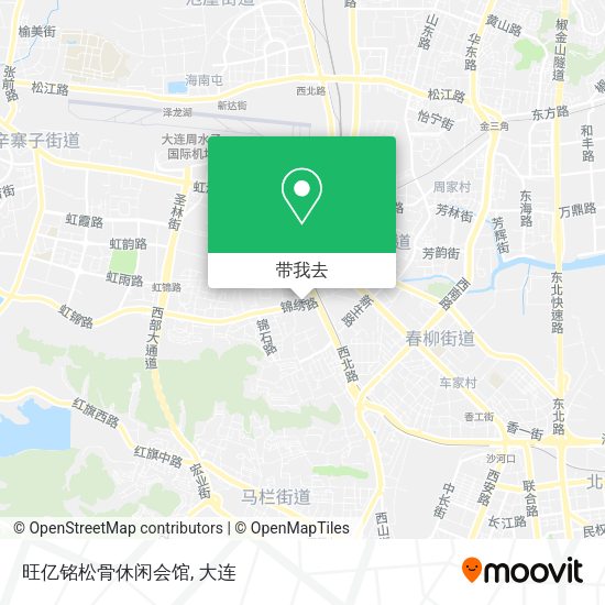 旺亿铭松骨休闲会馆地图