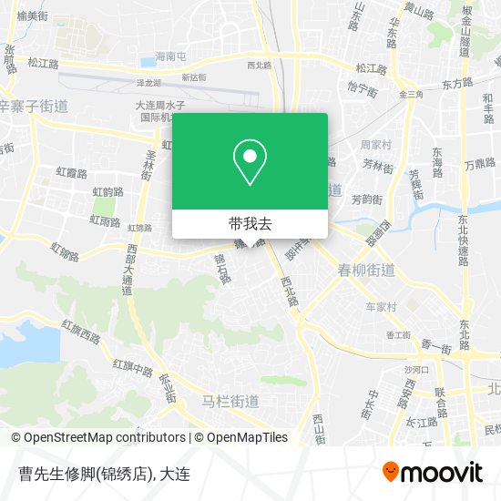 曹先生修脚(锦绣店)地图