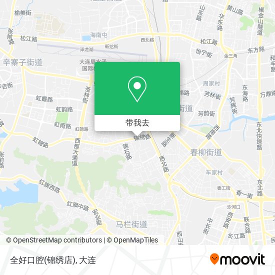 全好口腔(锦绣店)地图