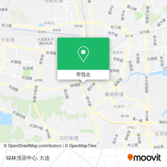 锦林洗浴中心地图