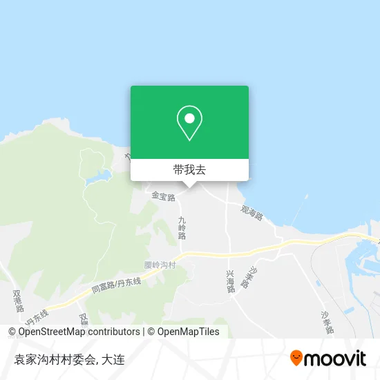 袁家沟村村委会地图