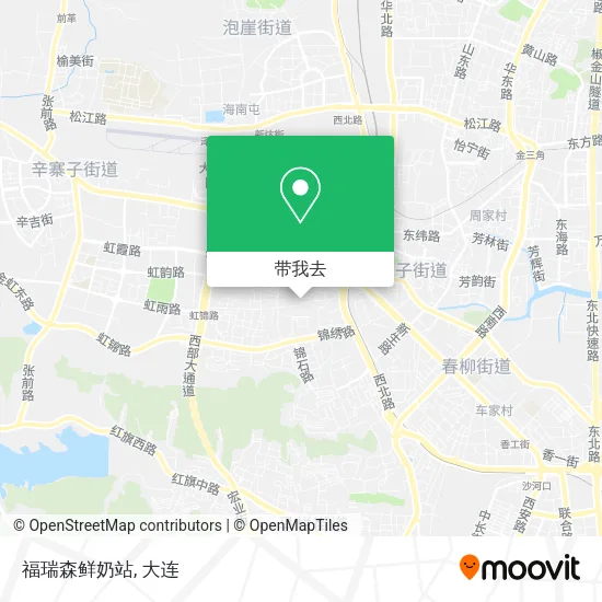 福瑞森鲜奶站地图
