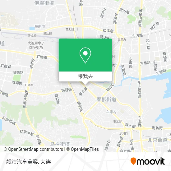 靓洁汽车美容地图