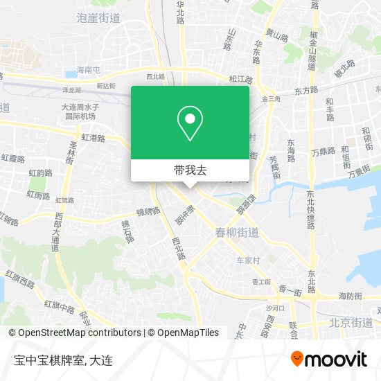 宝中宝棋牌室地图