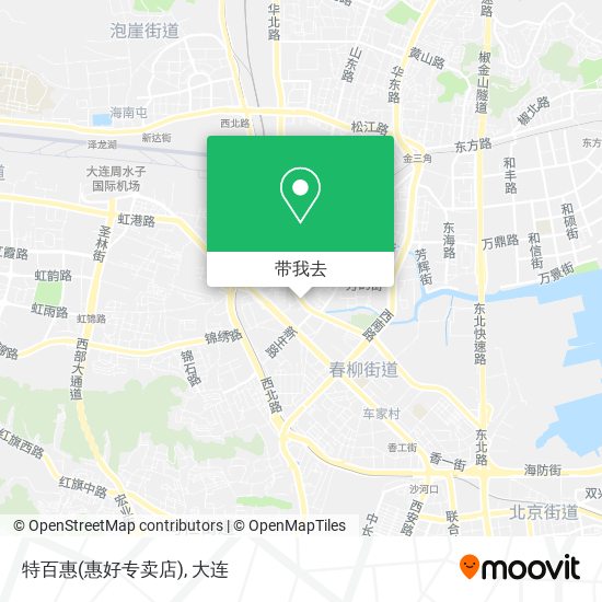 特百惠(惠好专卖店)地图