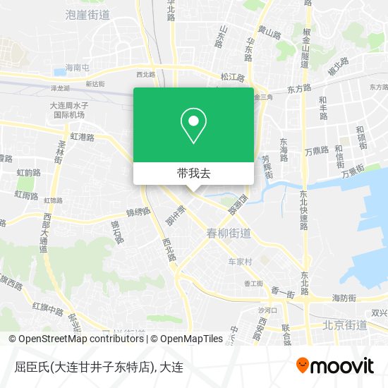 屈臣氏(大连甘井子东特店)地图
