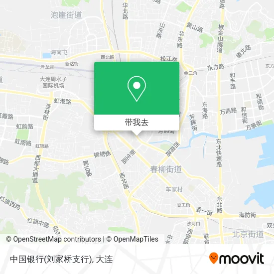 中国银行(刘家桥支行)地图