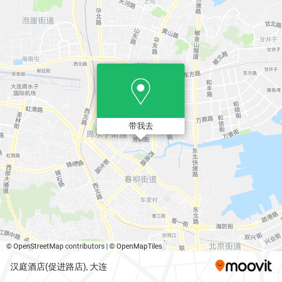 汉庭酒店(促进路店)地图