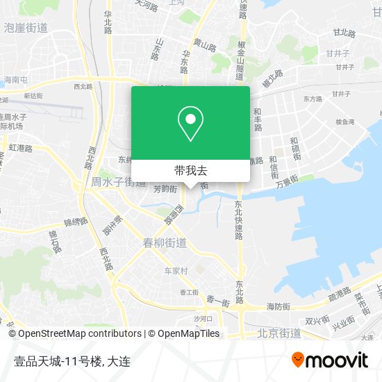 壹品天城-11号楼地图