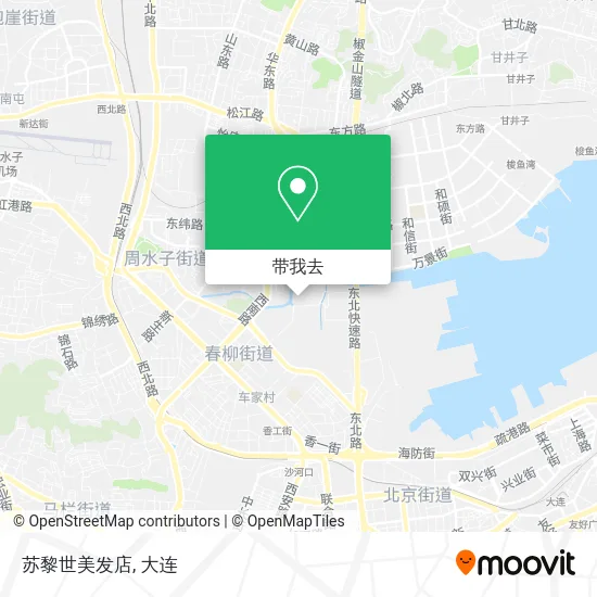 苏黎世美发店地图