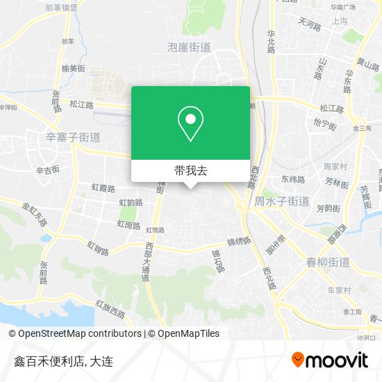 鑫百禾便利店地图